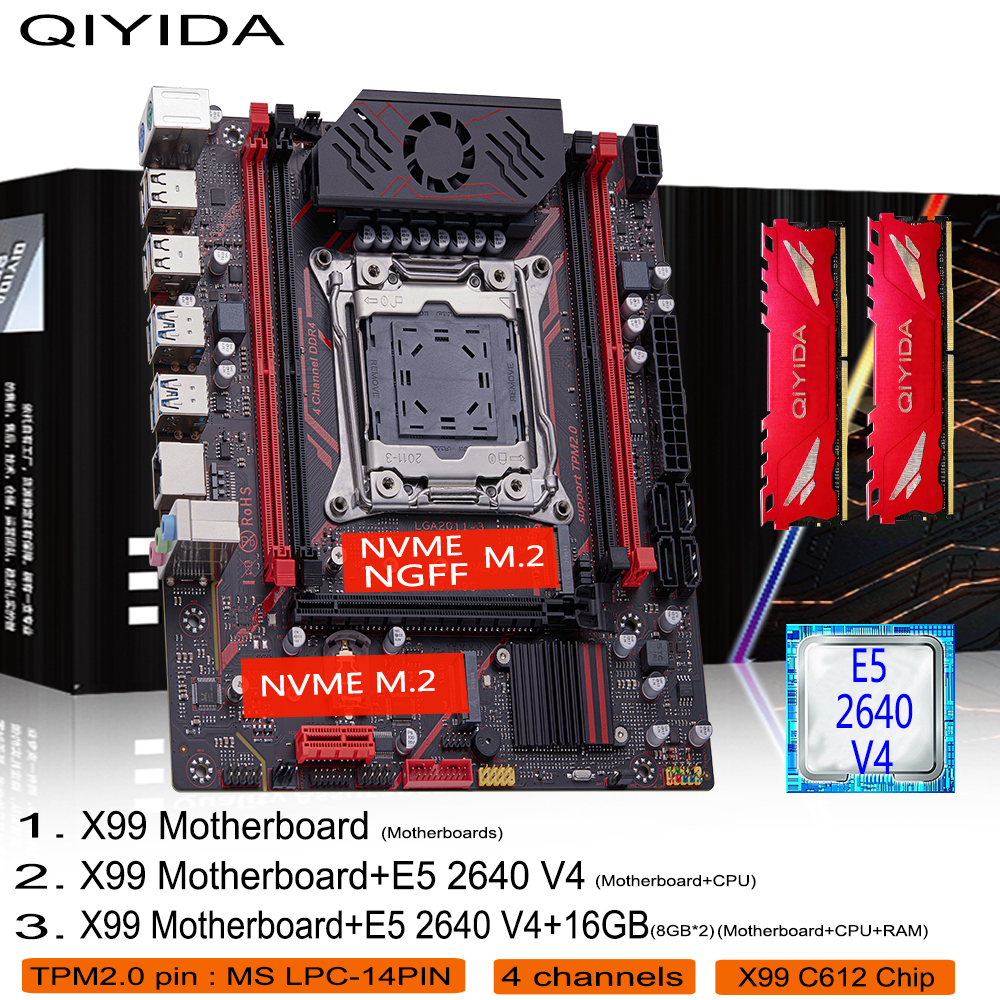 X99 Gaming Motherboard Set Kit - Pc Gaming Xeon ulasan dan harga