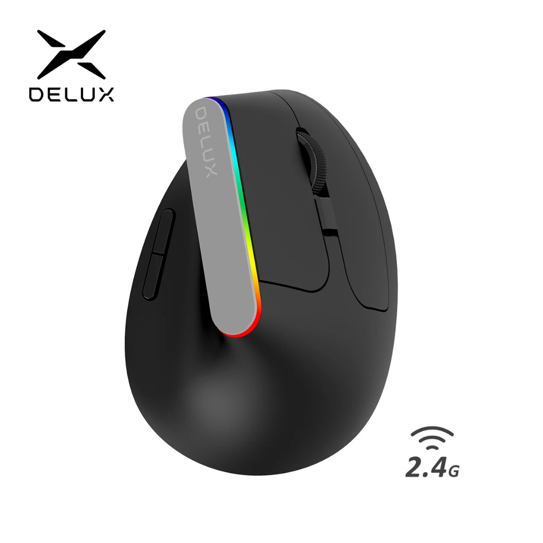 Delux M618C Wireless Silent Er - Pc Gaming Gta 6 ulasan dan harga