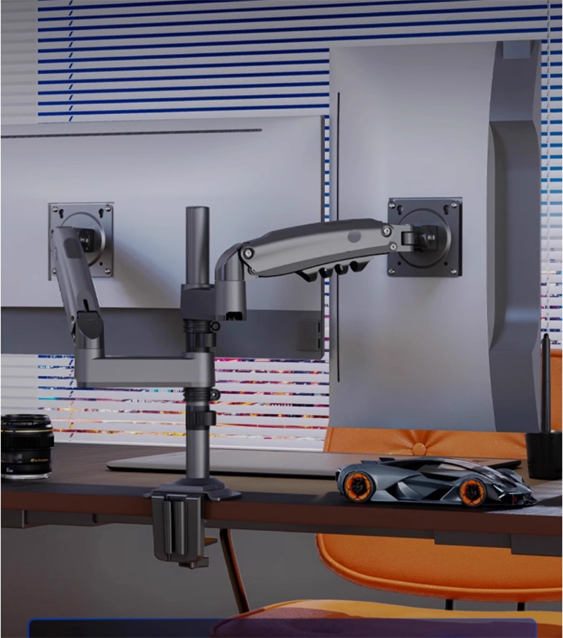 NB New H180 Full Motion 17'-27 - Dual Monitor Arm ulasan dan harga
