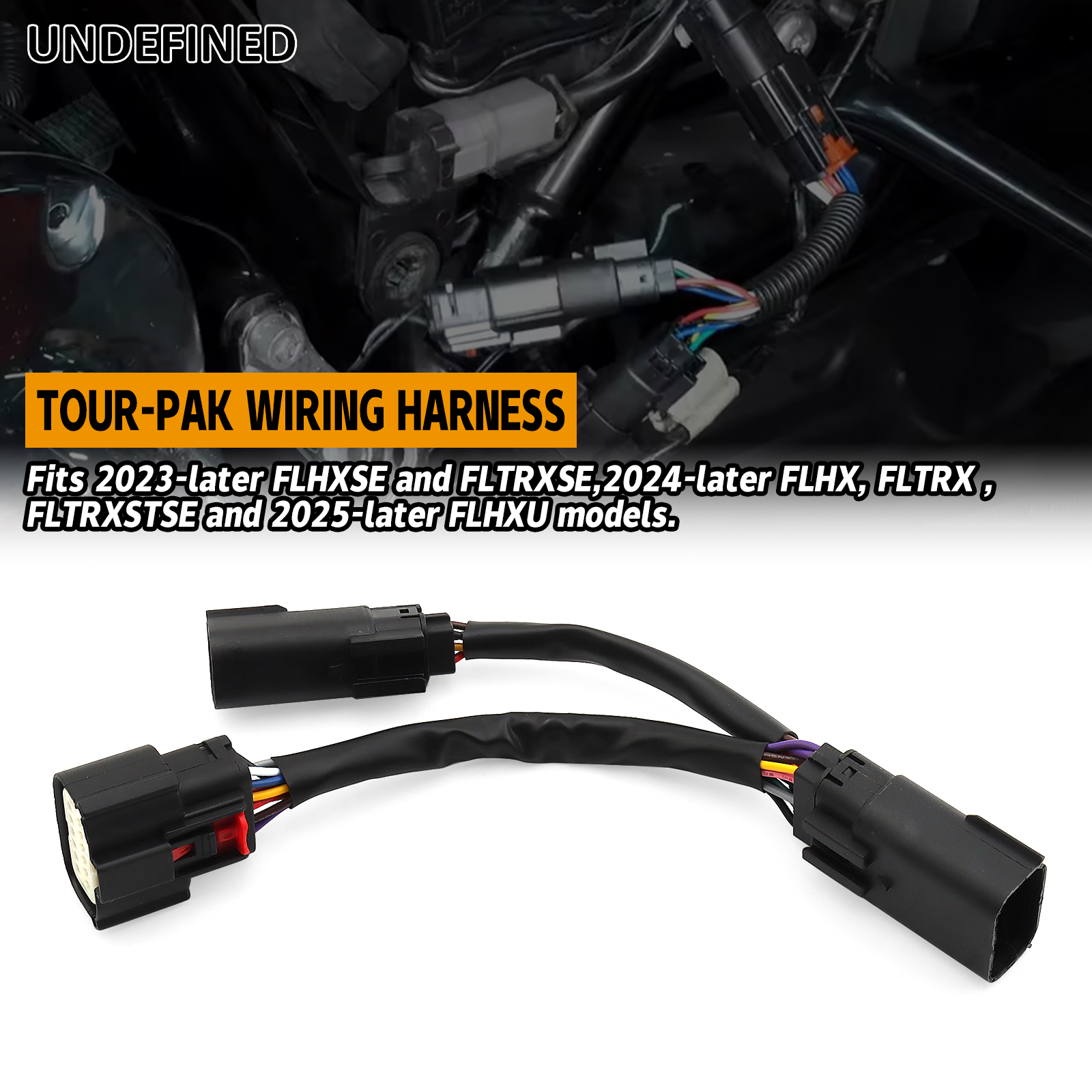 Black Trunk Wiring Harness Ext - Cable Management Sleeve ulasan dan harga