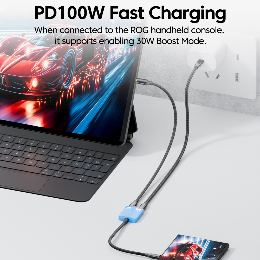 2-in-1 Type C Adapter USBC PD1 - Usb Hub Gaming ulasan dan harga