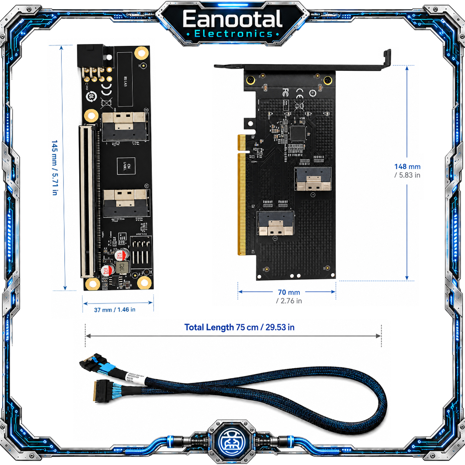 Discrete GPU Graphics Card U.2 - Gpu Vertical Mount ulasan dan harga