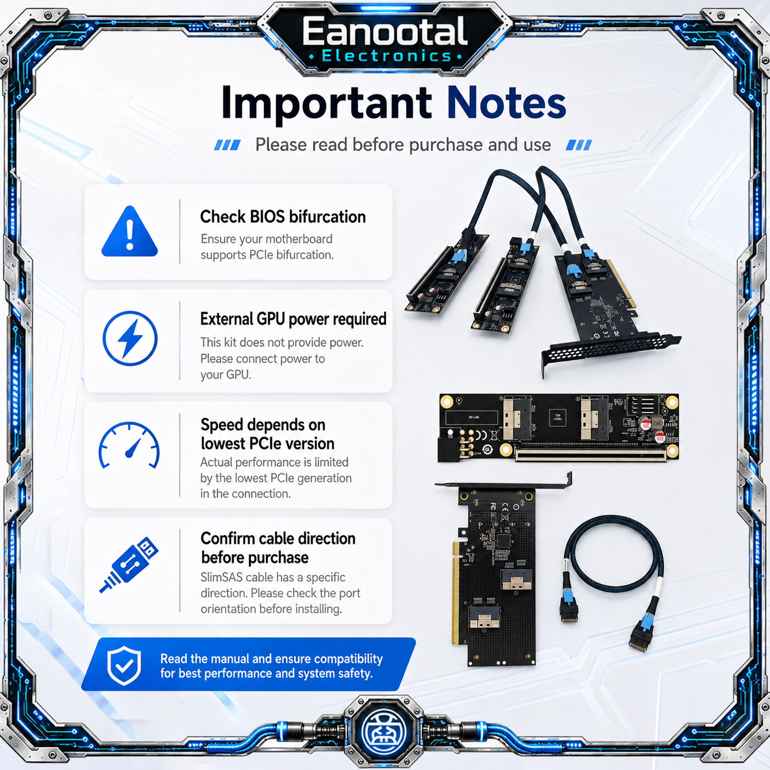 Discrete GPU Graphics Card U.2 - Gpu Vertical Mount ulasan dan harga
