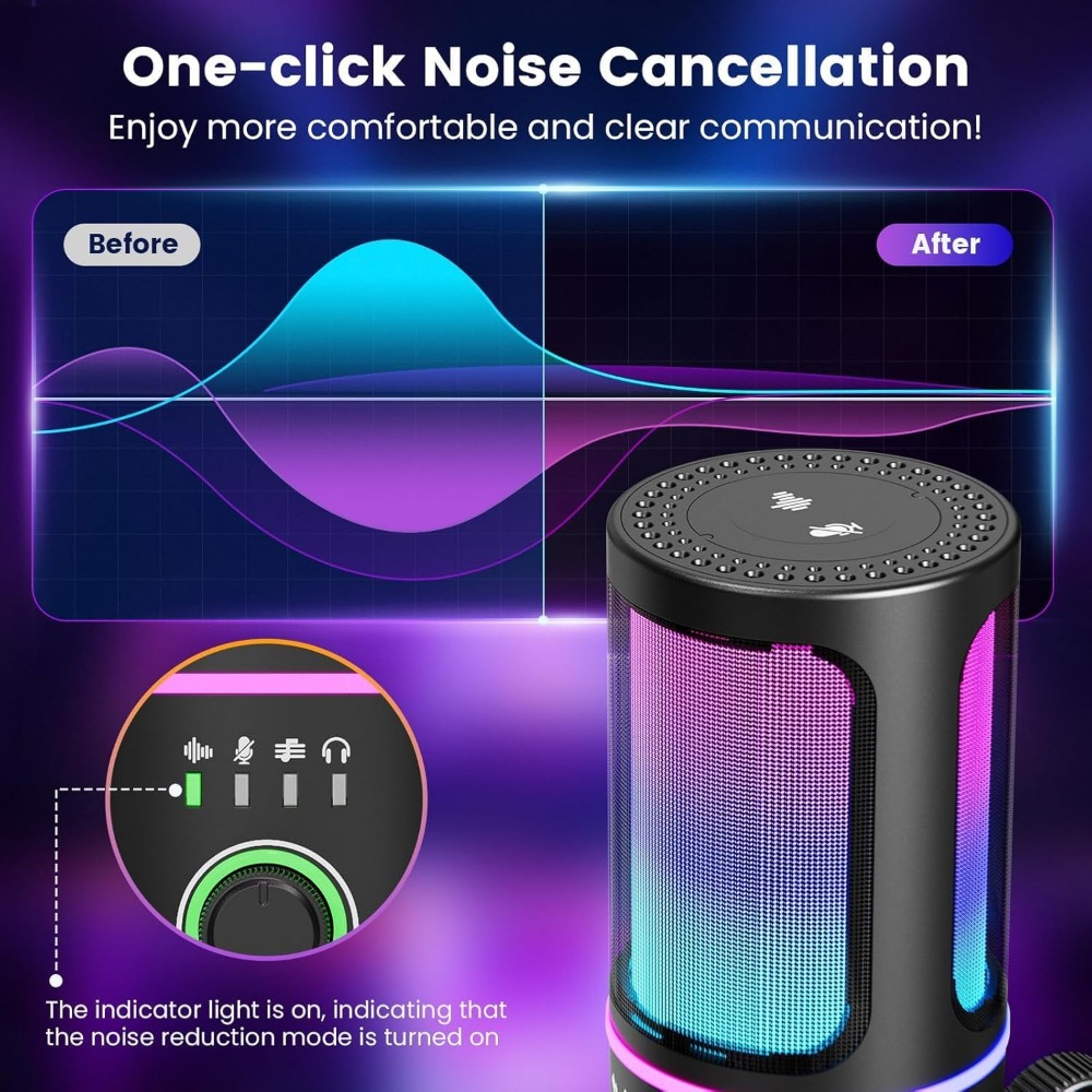 Microphone with Noise Cancelin - Gaming Controller ulasan dan harga