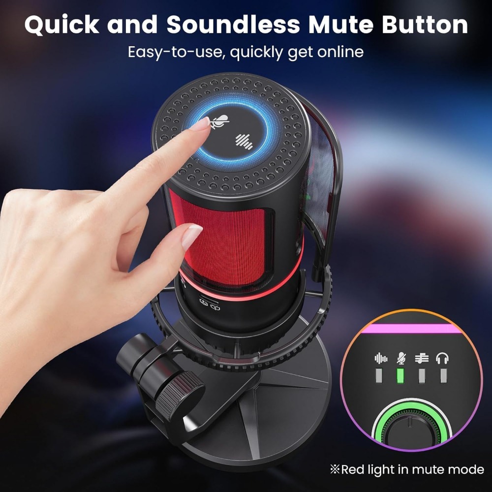 Microphone with Noise Cancelin - Gaming Controller ulasan dan harga