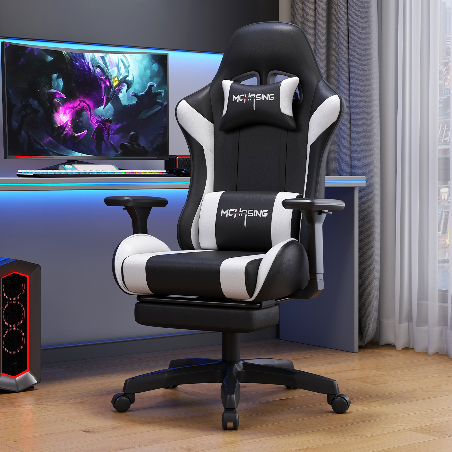 High Quality Custom Anji Cheap - Pc Gaming Chair ulasan dan harga