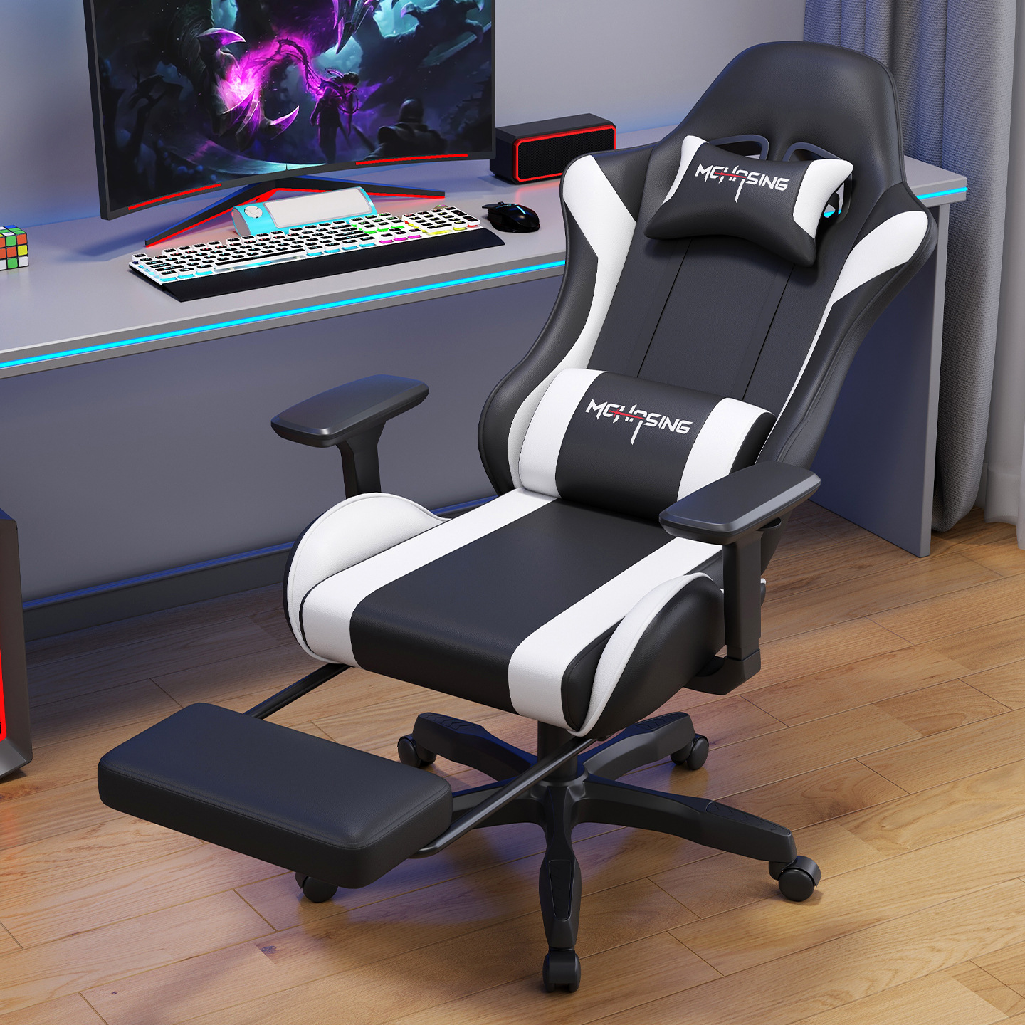 High Quality Custom Anji Cheap - Pc Gaming Chair ulasan dan harga