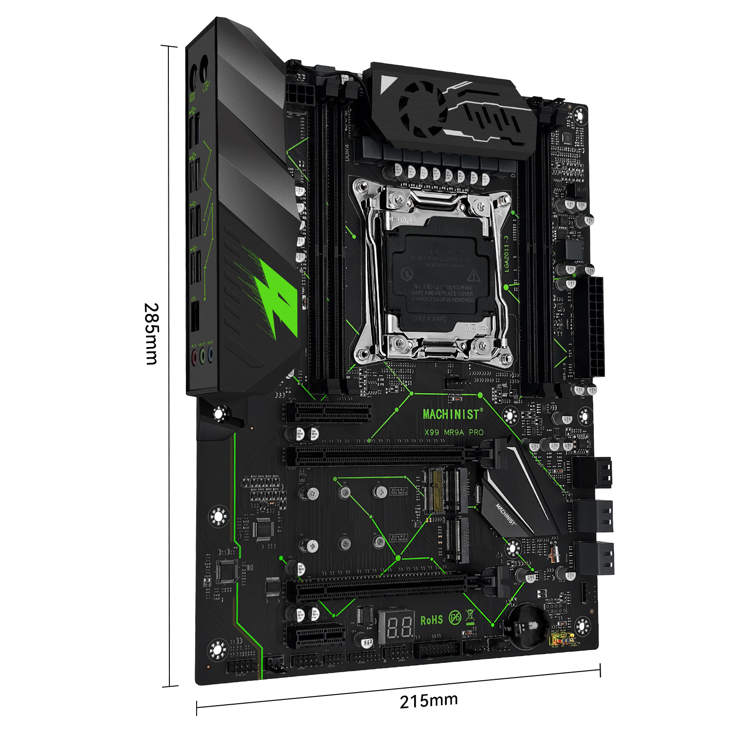 MACHINIST MR9A PRO X99 TPM 2.0 - Pc Gaming Xeon ulasan dan harga