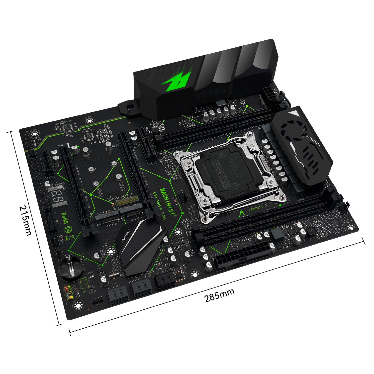 MACHINIST MR9A PRO X99 TPM 2.0 - Pc Gaming Xeon ulasan dan harga