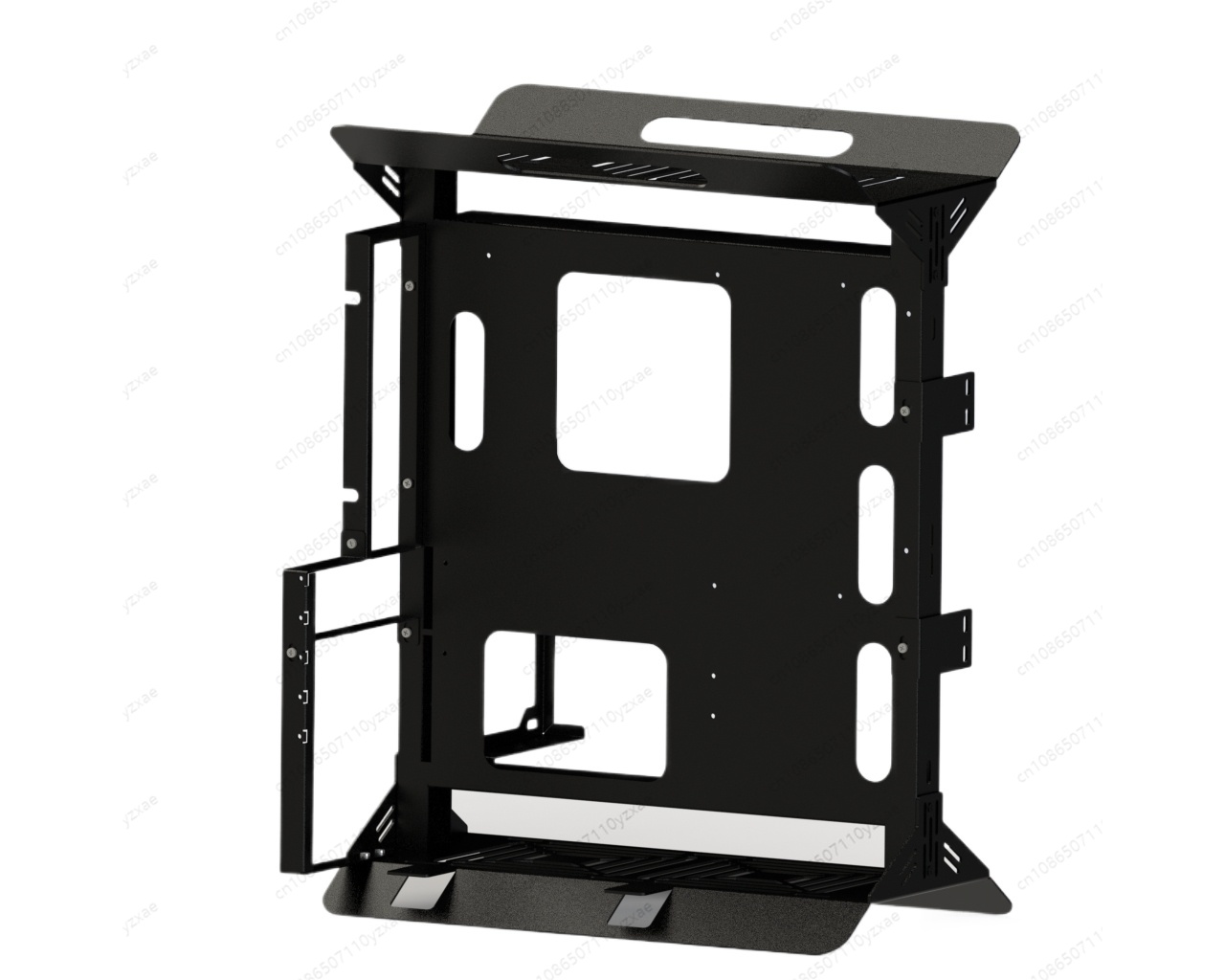 Open Frame Computer Case, Supp - Gpu Vertical Mount ulasan dan harga