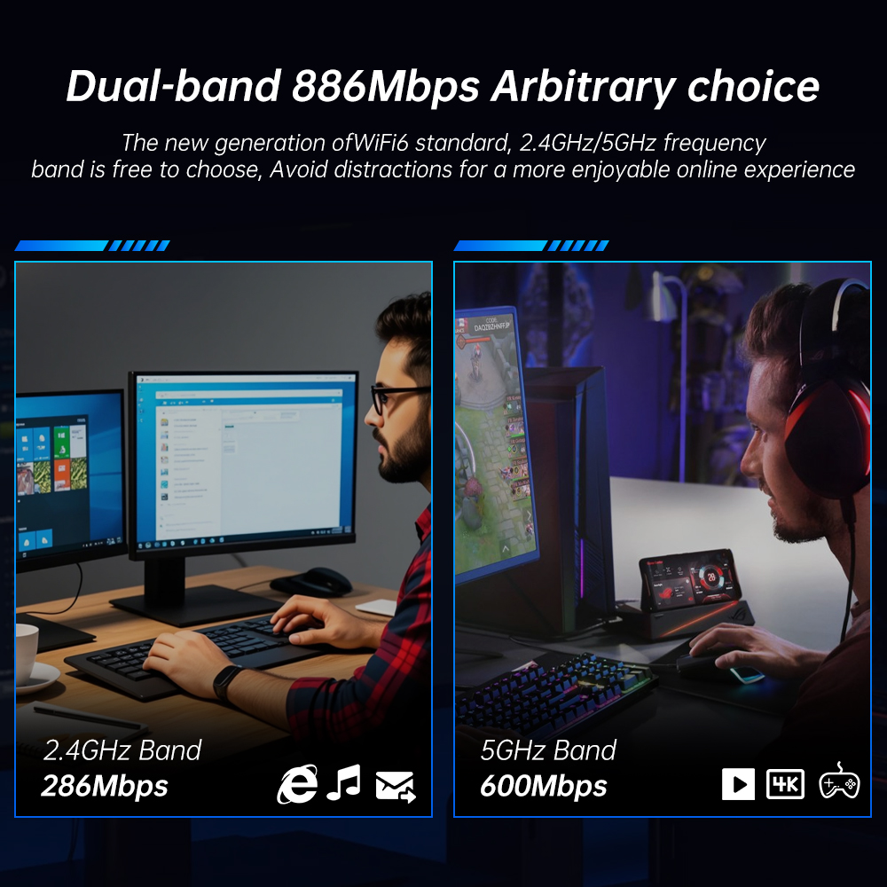 WiFi 6 PCIe FV-AX900pro Networ - Pc Gaming Gta 6 ulasan dan harga