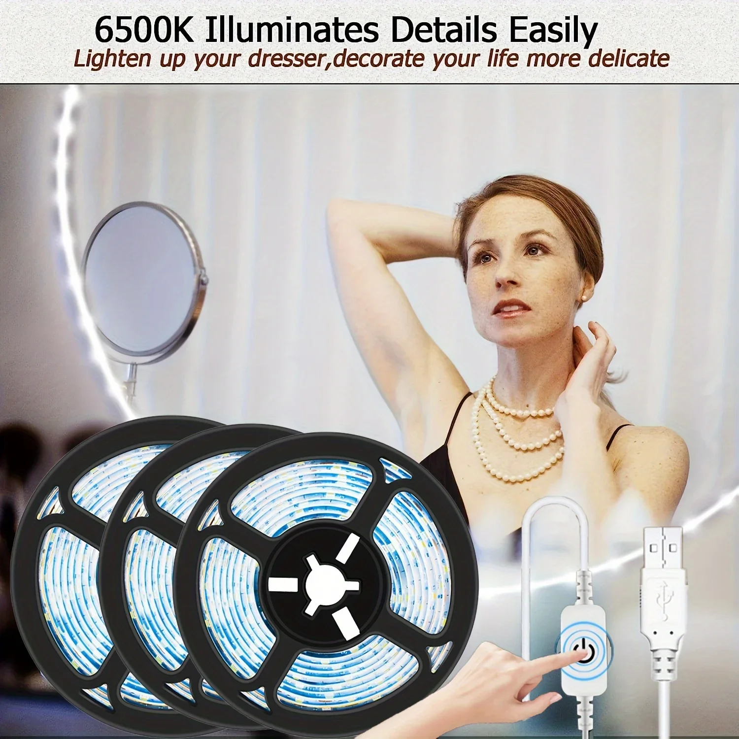 USB LED Strip Lights 5V 2835 S - Gaming Controller ulasan dan harga