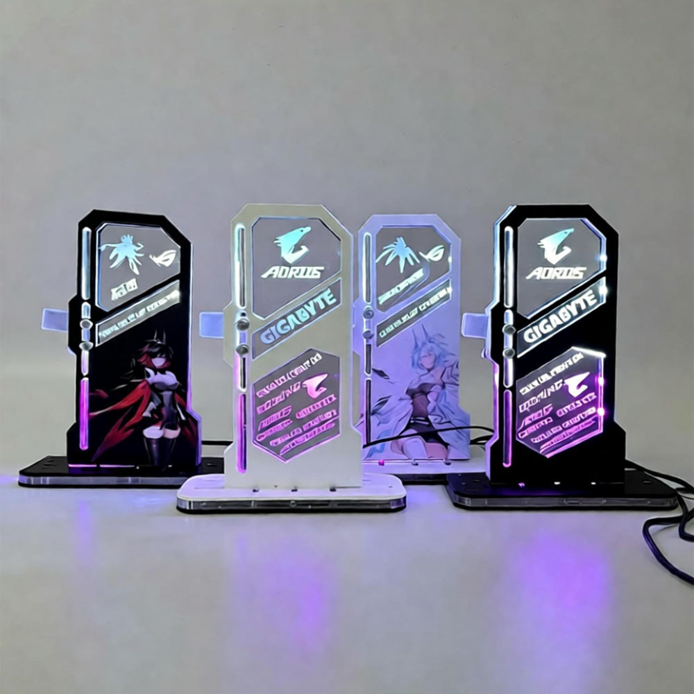 DIY Mirror VGA Holder ARGB Gam - Gpu Vertical Mount ulasan dan harga