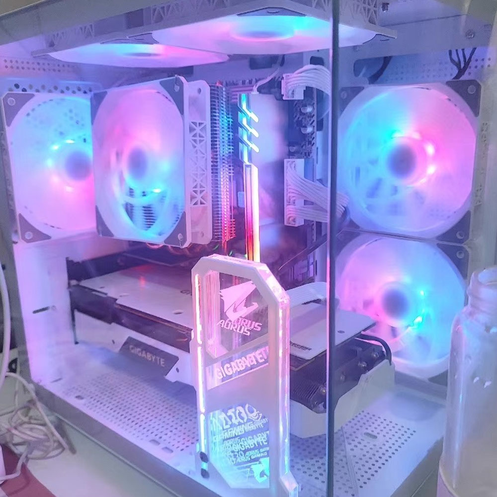 DIY Mirror VGA Holder ARGB Gam - Gpu Vertical Mount ulasan dan harga